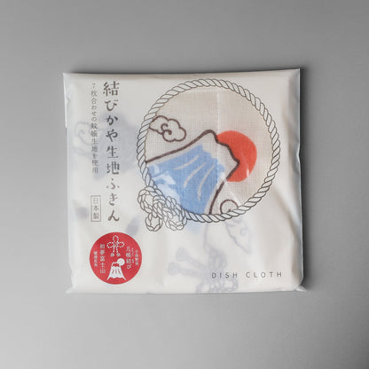 Japanese Kaya Dishcloth - First Dream Mount Fuji