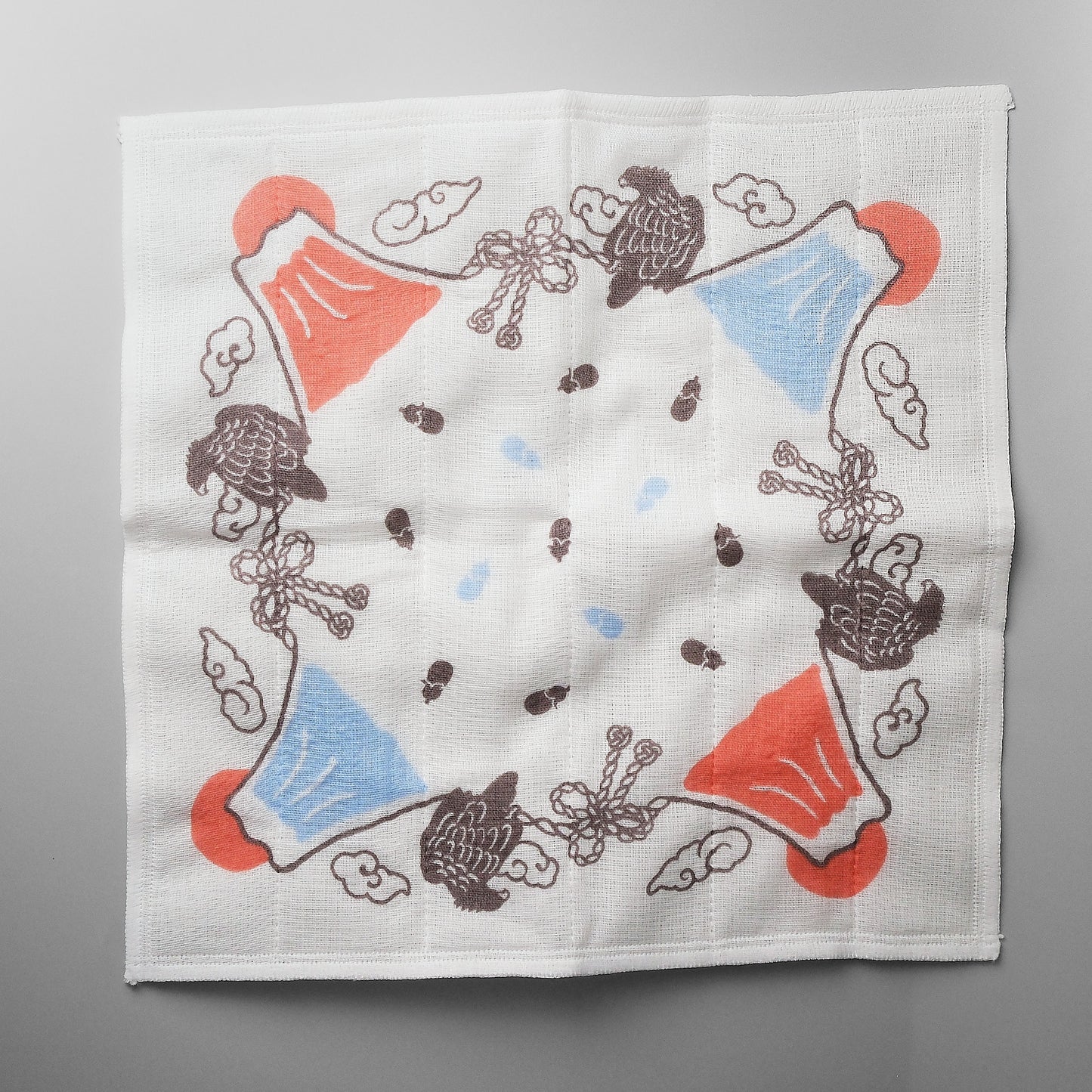 Japanese Kaya Dishcloth - First Dream Mount Fuji