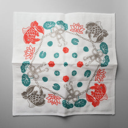 Japanese Kaya Dishcloth - Lucky Goldfish