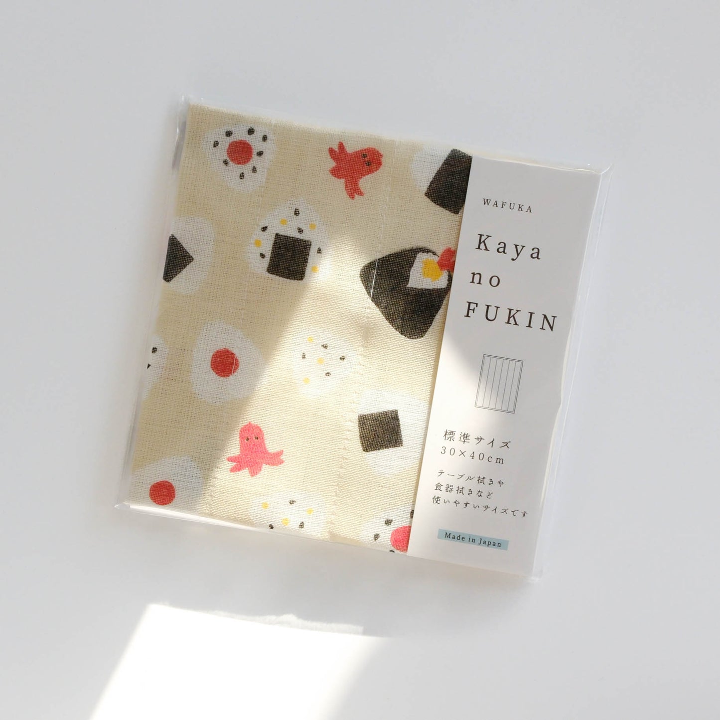 WAFUKA Cloth Kitchen Towel 30x40cm - Onigiri
