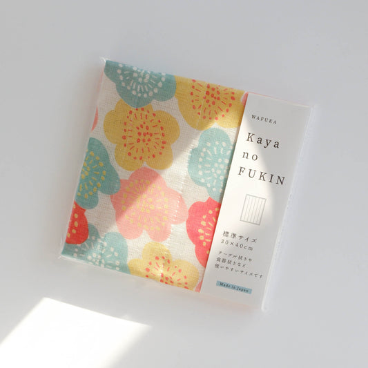 WAFUKA Cloth Kitchen Towel 30x40cm - Hana Ume