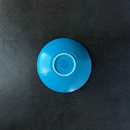 KUKKA Small Plate 15cm - Aqua / Mint / Brown / Yellow