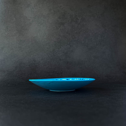 KUKKA Small Plate 15cm - Aqua / Mint / Brown / Yellow