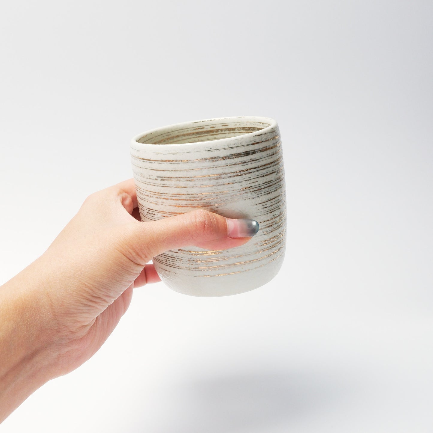 Masahime Arita Ware Japanese Whisky Cup - White