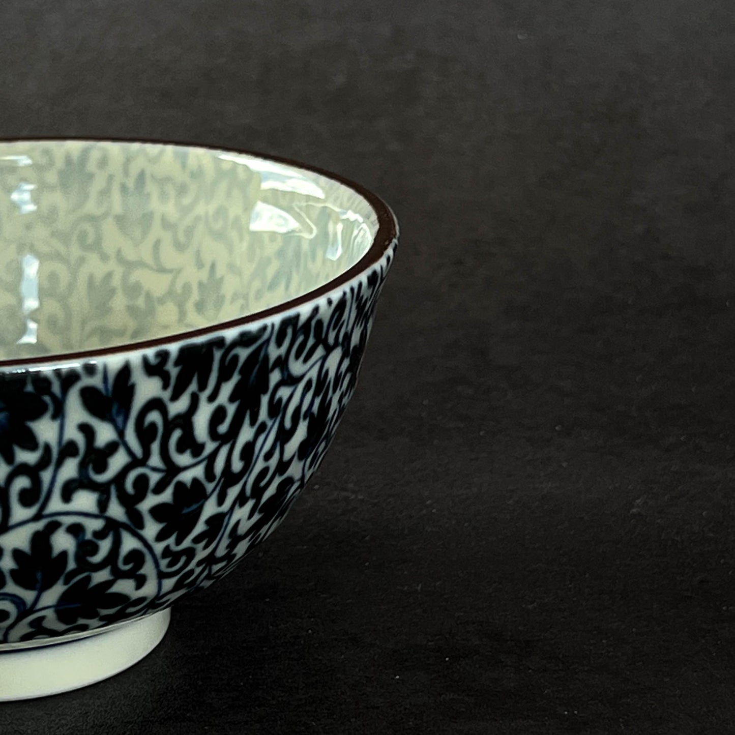 Mashiko Small Rice Bowl 13cm - Arabesque