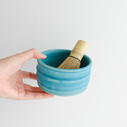 Matcha Bowl - Turkish Blue
