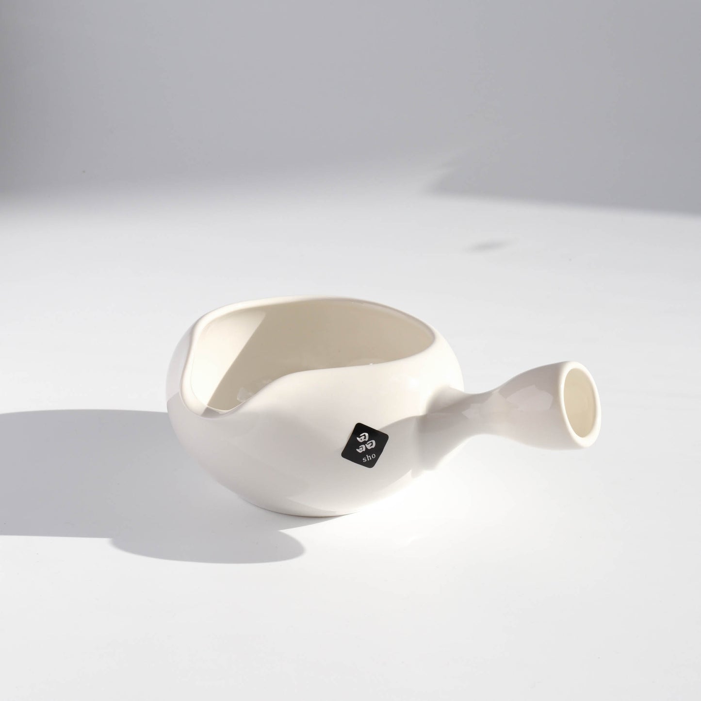 Yuzamashi Matcha Bowl - White Gloss by Shoko-en