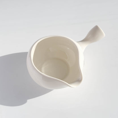 Yuzamashi Matcha Bowl - White Gloss by Shoko-en