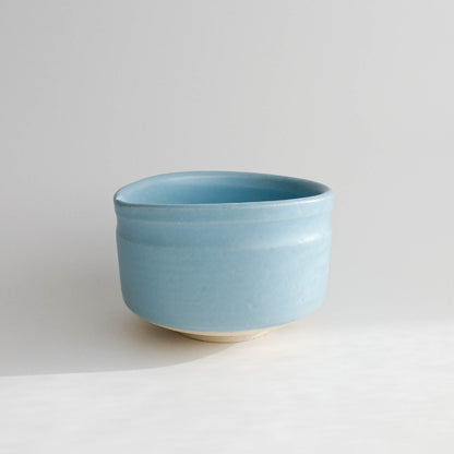 Matcha Bowl with Spout (Large) - Sky Blue