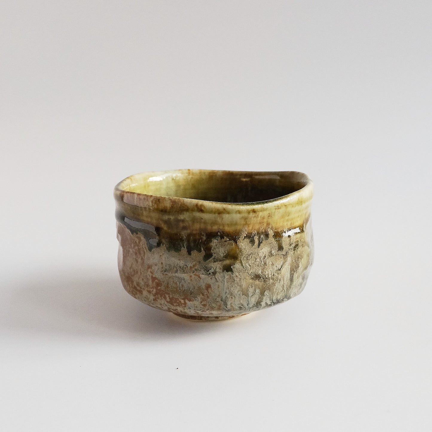 Matcha Tea Bowl 700ml - Moss Green