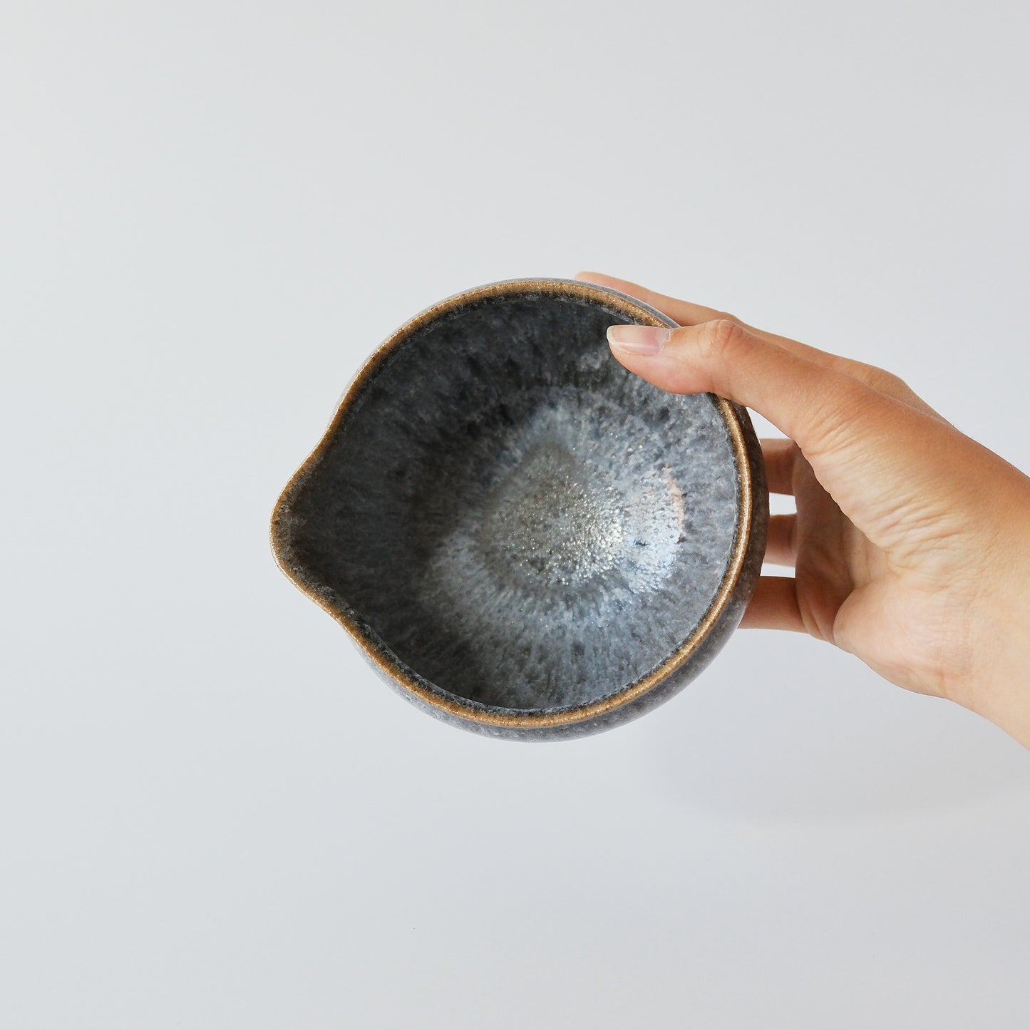 Matcha Bowl with Spout - Sesame by Masamura