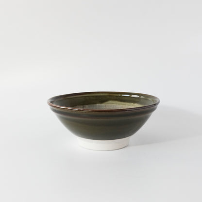 Oribe Suribachi Ramen Noodle Large Bowl 22cm
