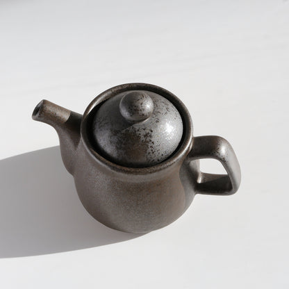 Mino Ware Teapot - Matte Black 600cc