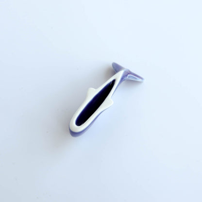 Miyama Chopstick Rest - Indigo Whale