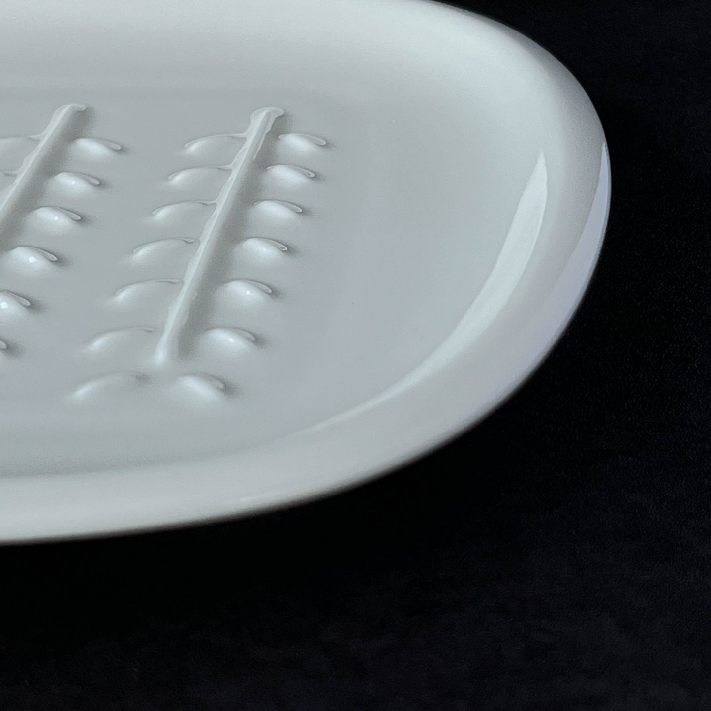 Miyama Crust Toast Serving Plate 19cm - Ivory / Brown