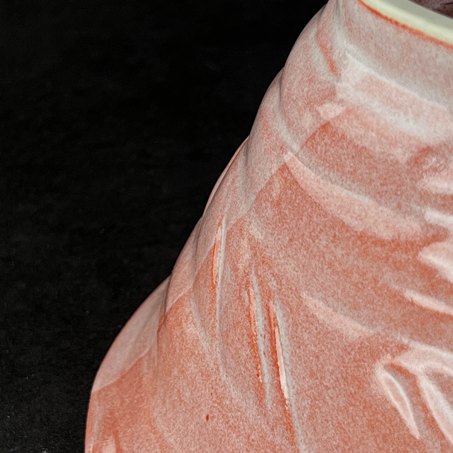 Handmade Porcelain Ramen Noodle Large Bowl 22cm - White / Pink / Snow / Blue