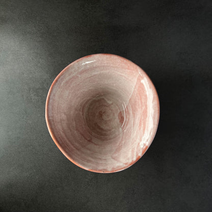 Handmade Porcelain Ramen Noodle Large Bowl 22cm - White / Pink / Snow / Blue