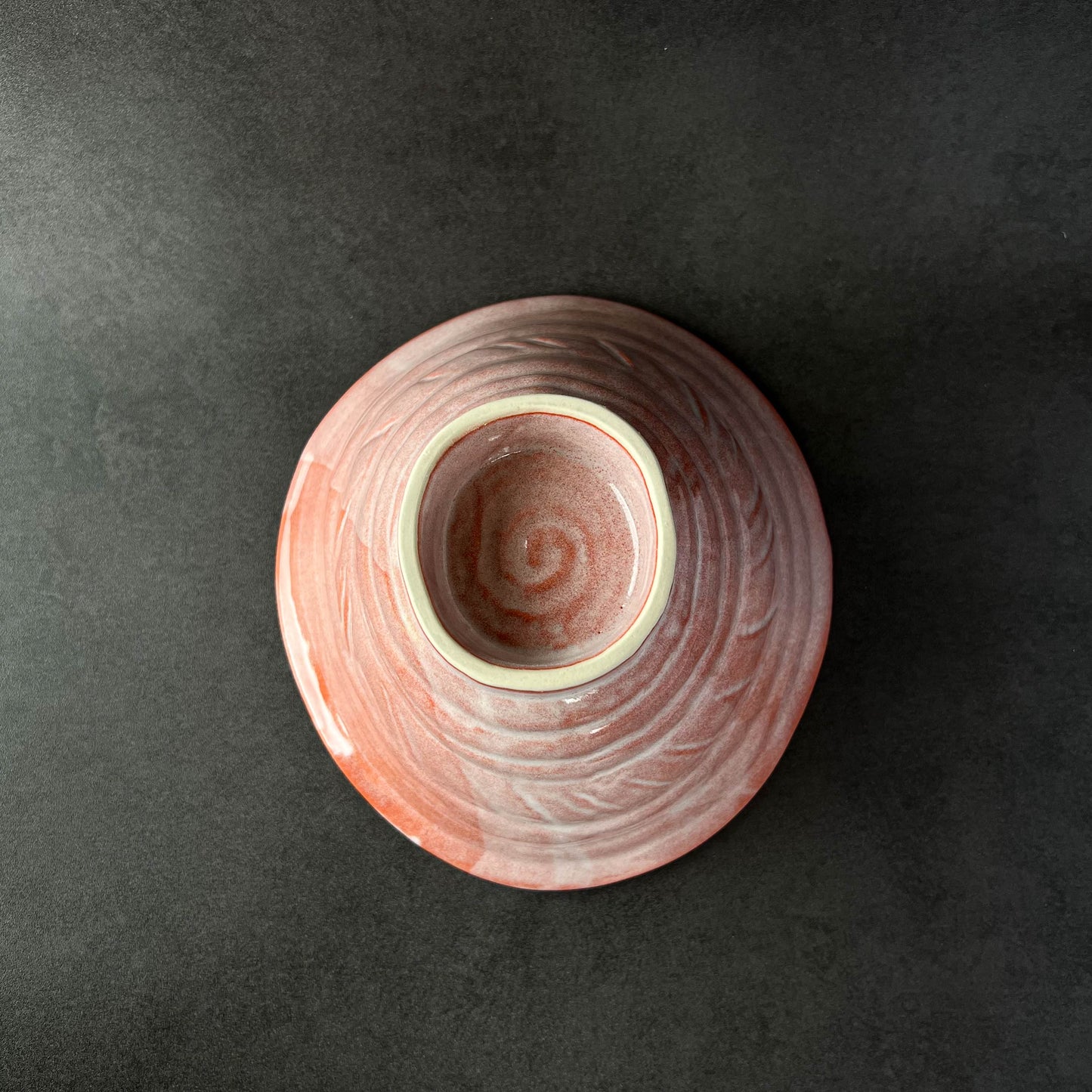Handmade Porcelain Ramen Noodle Large Bowl 22cm - White / Pink / Snow / Blue
