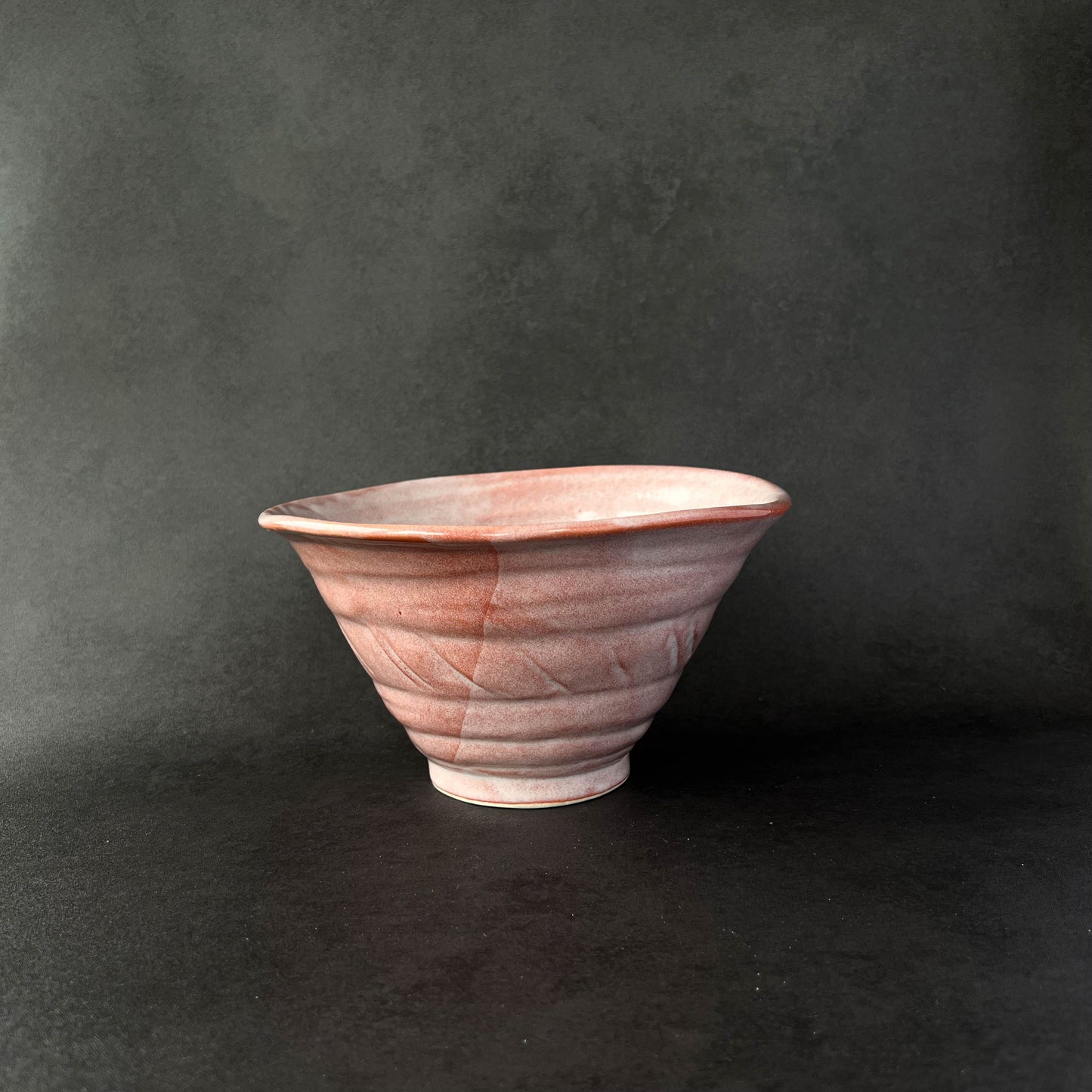 Handmade Porcelain Ramen Noodle Large Bowl 22cm - White / Pink / Snow / Blue