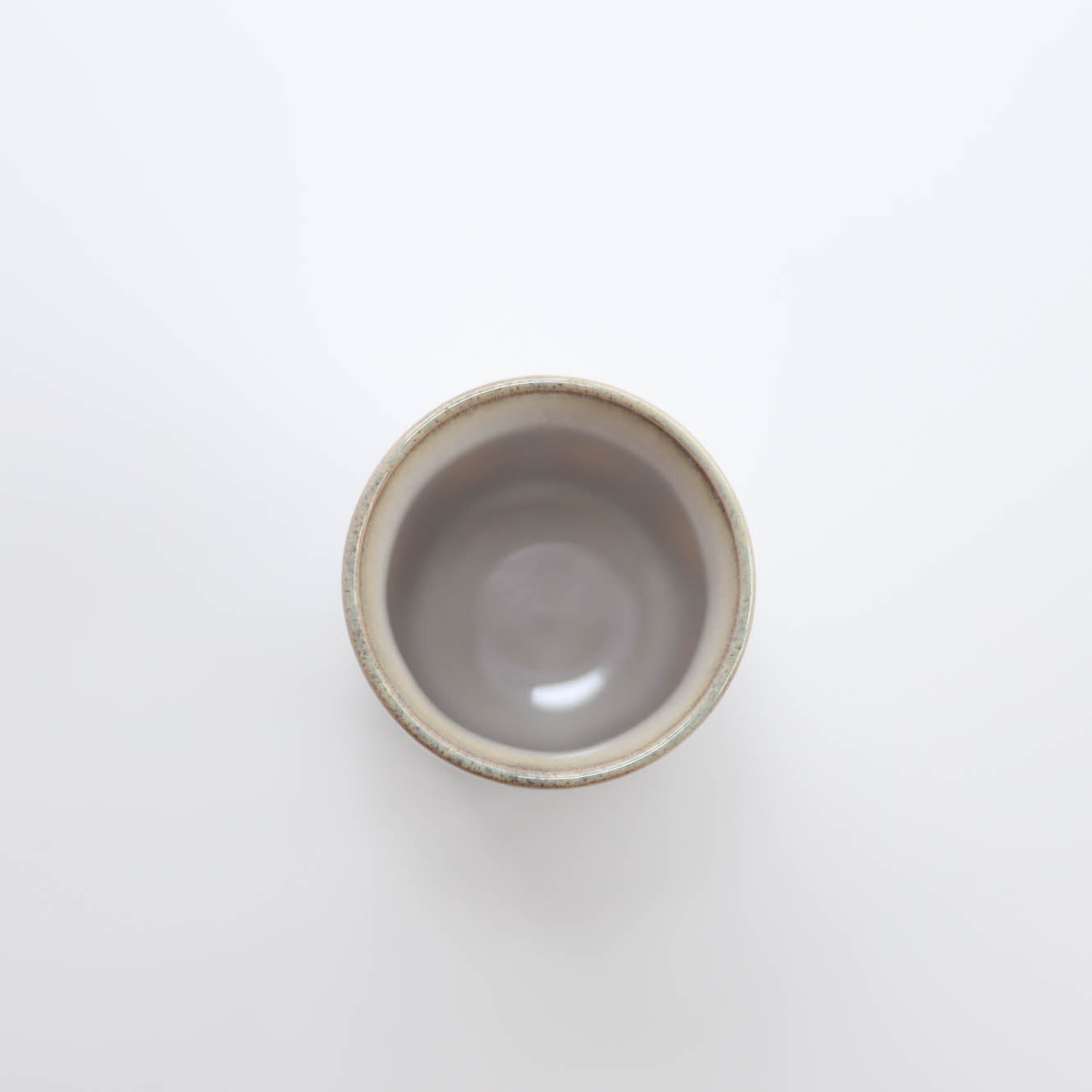 Rusty Unofu Octagonal Japanese Teacup 160ml - White