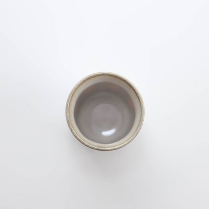 Rusty Unofu Octagonal Japanese Teacup 160ml - White