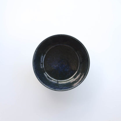 ALBEE Julienne Grass Pattern Bowl with Non Wrap Lid 13cm - Navy / Beige / Grey