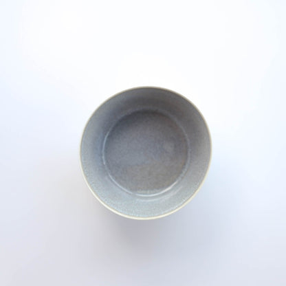 ALBEE Julienne Grass Pattern Bowl with Non Wrap Lid 13cm - Navy / Beige / Grey