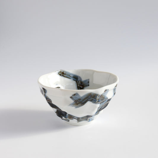 Octagonal Small Rice Bowl 14cm - Arabesque