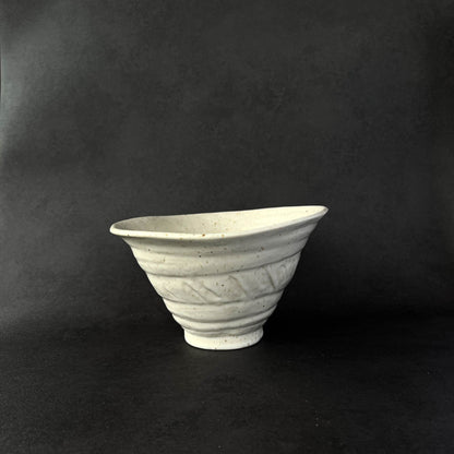 Handmade Porcelain Ramen Noodle Large Bowl 22cm - White / Pink / Snow / Blue