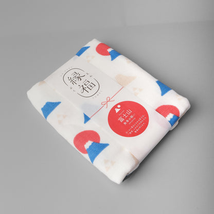 Senshu Enfuku Gauze Face Towel - Mount Fuji