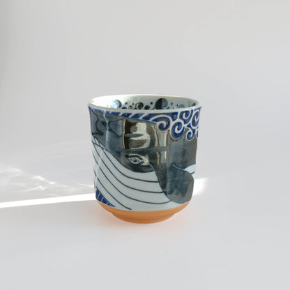 Sushi Tea Cup 280ml - Shiranami Whale