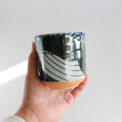 Sushi Tea Cup 280ml - Shiranami Whale