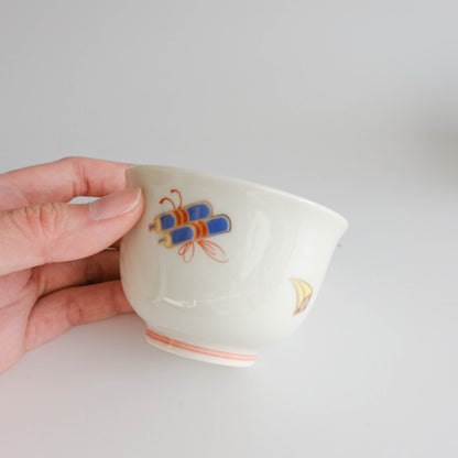 Arita ware Teapot and Teacups Set (Wooden Box) - Fortune