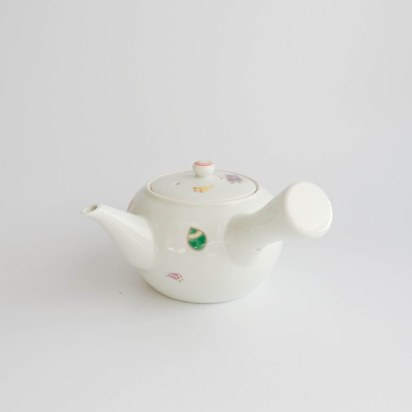 Arita ware Teapot and Teacups Set (Wooden Box) - Fortune