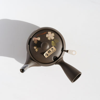 Tokoname-ware Teapot - Sakura Fusensaku 270cc
