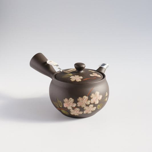 Tokoname-ware Teapot - Sakura Fusensaku 270cc