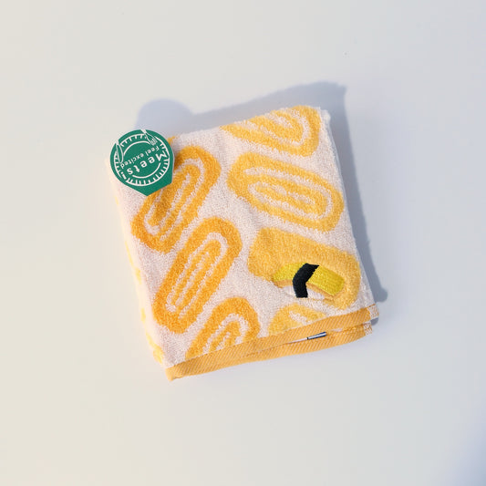GuuGuu Imabari Towel Handkerchief 23cm - Tamagoyaki