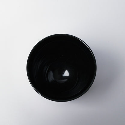 Wazan Wabi Hasami Ware Japanese Whisky Cup – Black & Silver