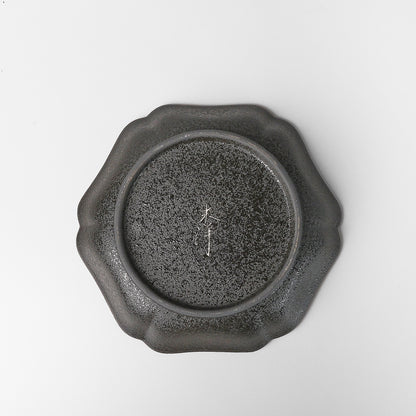 Yakishime Arita Ware Coffee Cup & Saucer - Bellflower (Indigo)
