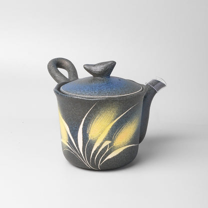 Yakishime Arita Ware Japanese Teapot - Wheat
