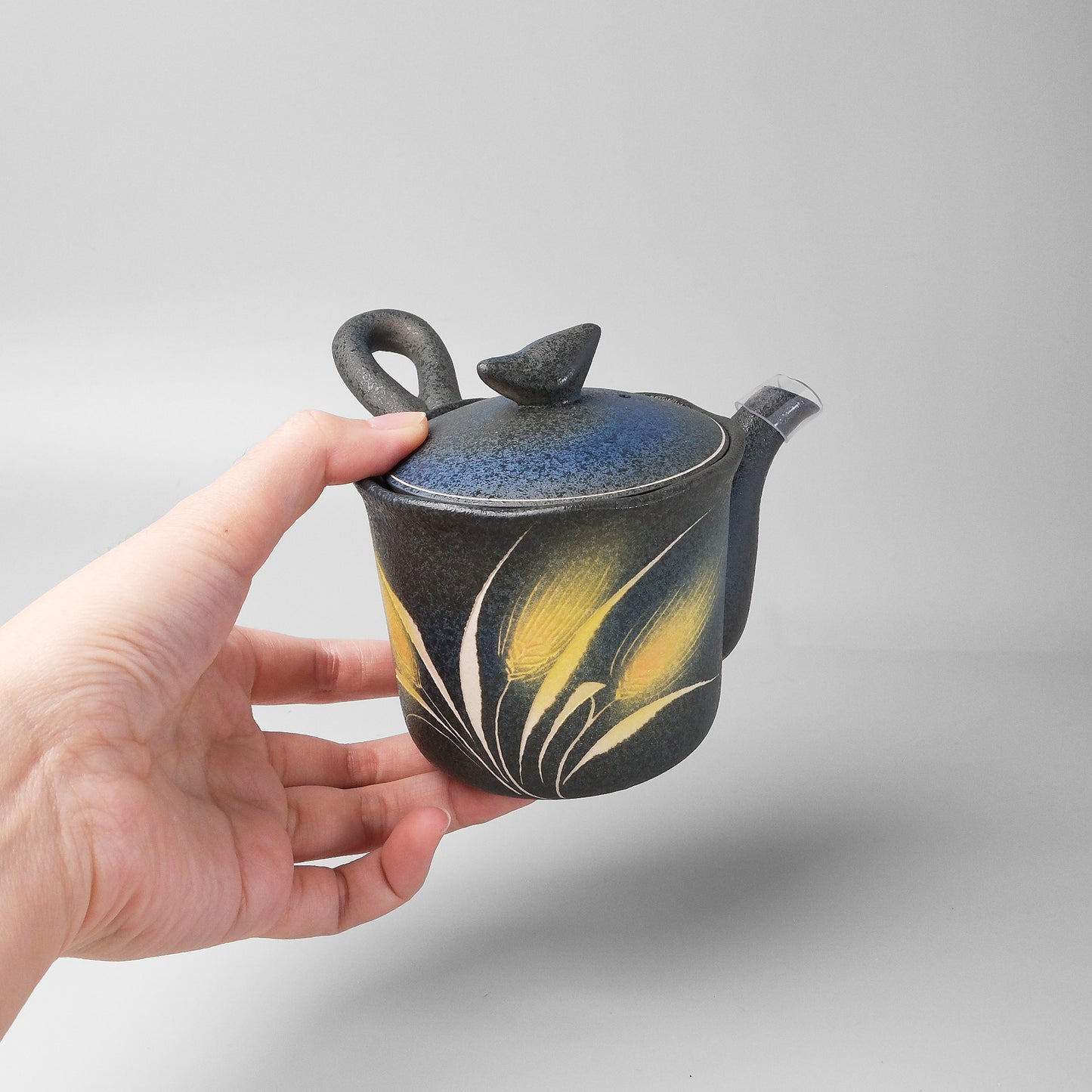Yakishime Arita Ware Japanese Teapot - Wheat