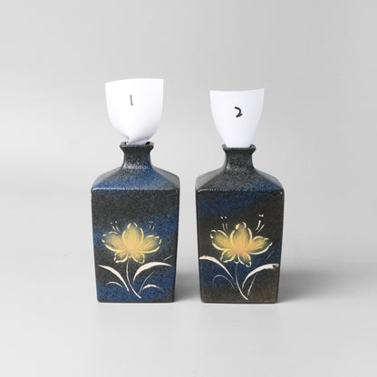 Yakishime Arita Ware Square Bud Vase - Yoka