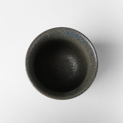 Yakishime Japanese Yunomi Teacup - Rice (Large)