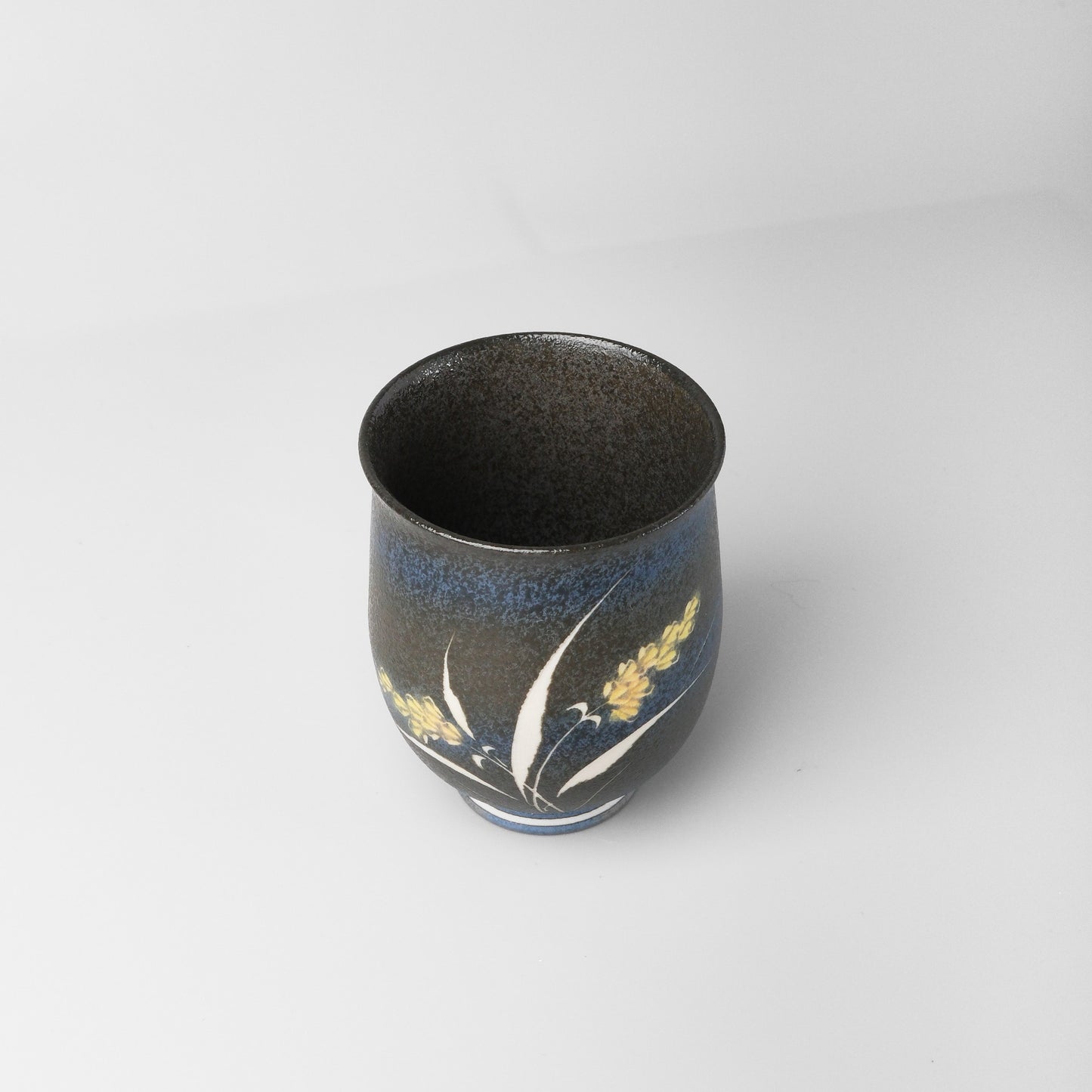 Yakishime Japanese Yunomi Teacup - Rice (Small)