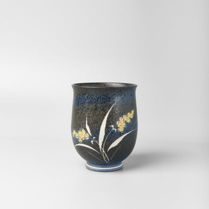 Yakishime Japanese Yunomi Teacup - Rice (Small)
