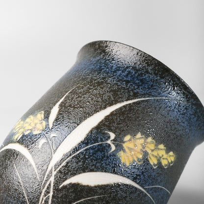 Yakishime Japanese Yunomi Teacup - Rice (Small)