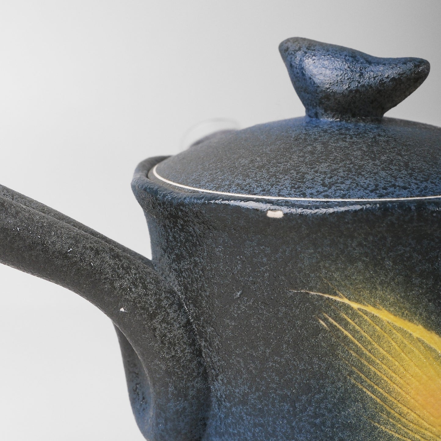 Yakishime Arita Ware Japanese Teapot - Wheat