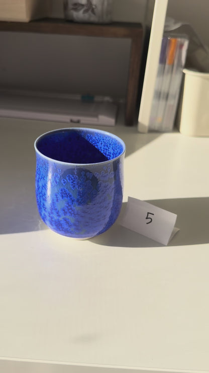 Arita Ware “Rurisuiteki” Teacup by Shinemon Kiln