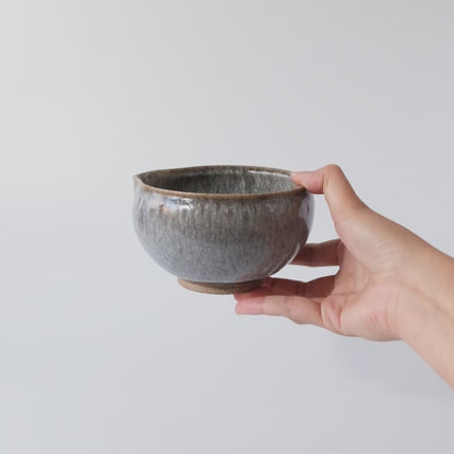 Matcha Bowl with Spout - Sesame by Masamura